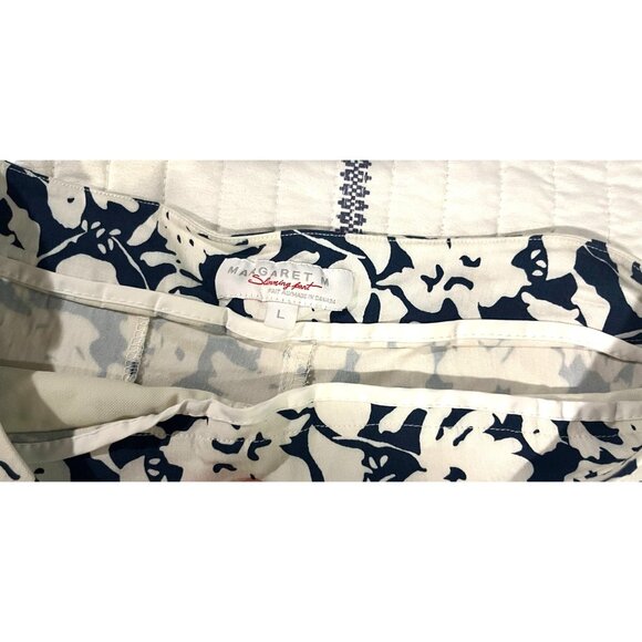Margaret M Starting Point Womens Floral Print Shorts Size L - Picture 6 of 6